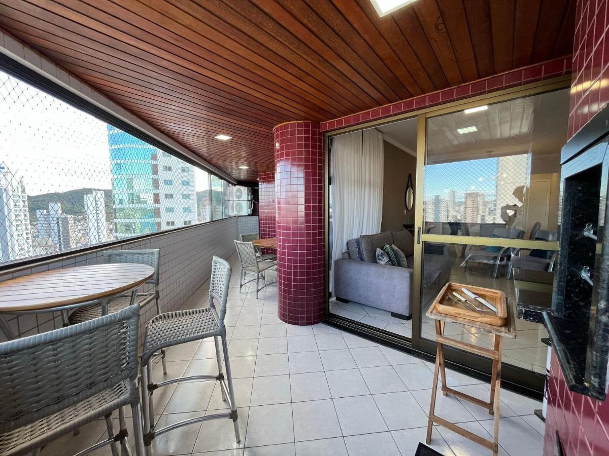 CTW001 - Vista mar e Avenida Brasil, Telas de Proteção, Sacada com Churrasqueira, Garagem Caminhonete, Cozinha Completa e Kit Praia Balneario Camboriu Exterior foto