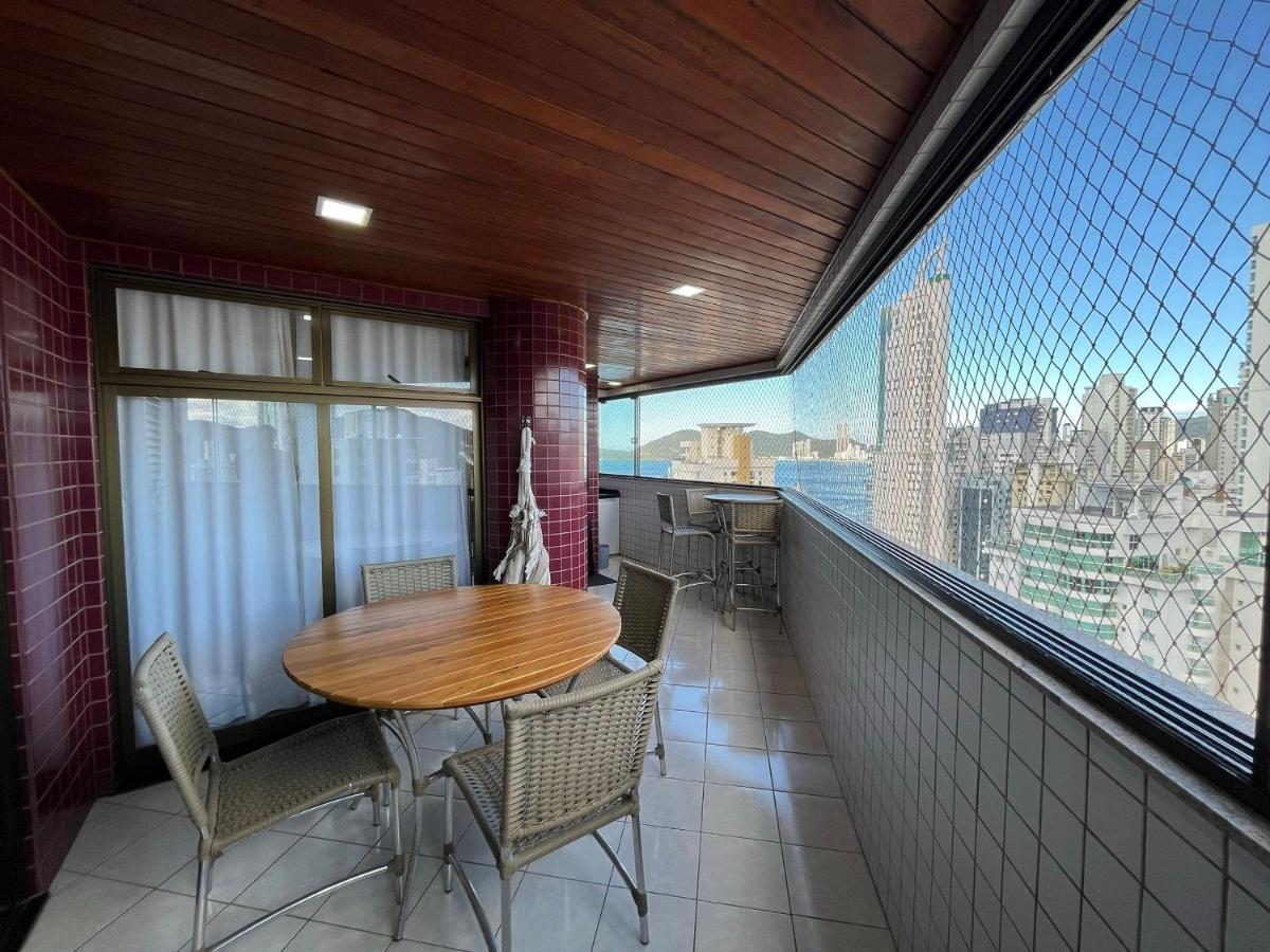 CTW001 - Vista mar e Avenida Brasil, Telas de Proteção, Sacada com Churrasqueira, Garagem Caminhonete, Cozinha Completa e Kit Praia Balneario Camboriu Exterior foto